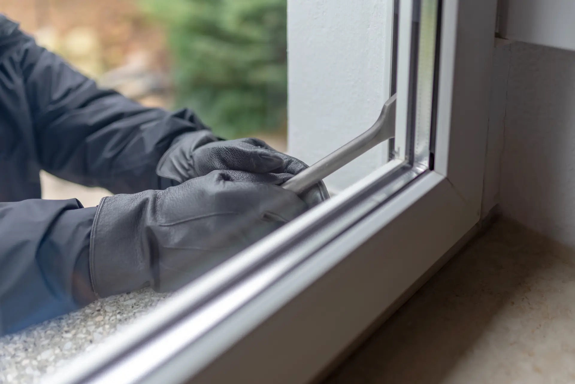 Anti-theft window protection